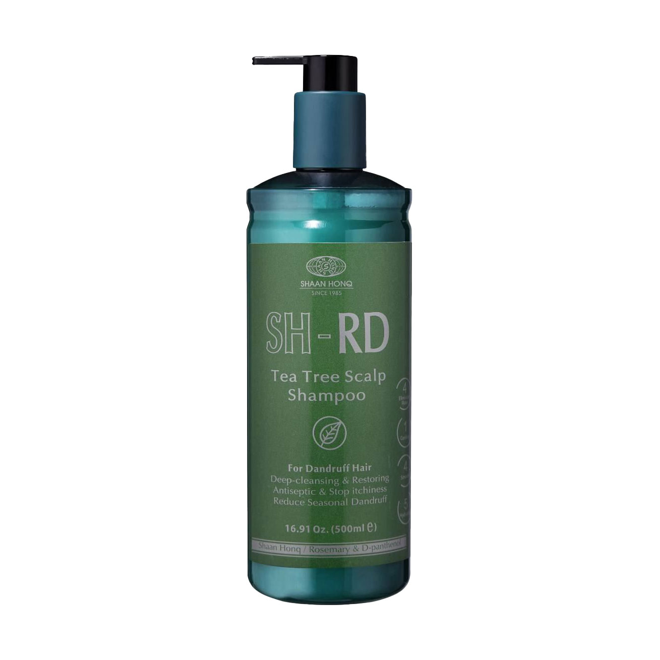 Терапевтичний шампунь для волосся SH-RD Tea Tree Scalp Shampoo проти лупи, на основі олії чайного дерева, 500 мл